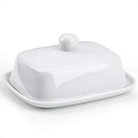 HONZUEN Klein Keramik Butterdose für 250g Butter, 
