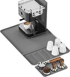 HONZUEN Silikon Unterlage Kaffeemaschine mit