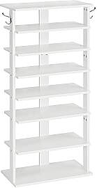 HOOBRO 8-lagiges Schuhregal, schmales Schuhablage, 