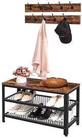 HOOBRO Garderobe Schuhbank Set, Schuhregal,