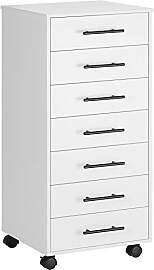 HOOBRO Rollcontainer mit 7 Schubladen,