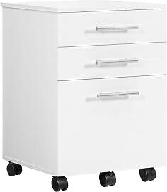 HOOBRO Rollcontainer, Rollen Aktenschrank mit 3