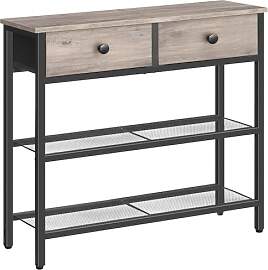 HOOBRO Schmaler Konsolentisch, 75 cm Flurtisch mit 