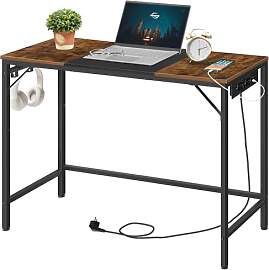HOOBRO Schreibtisch, Computertisch,