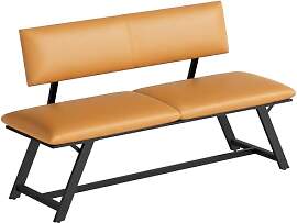 HOOBRO Sitzbank Esszimmer mit Rückenlehne, 139 cm 