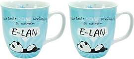 Hope & Gloria Tasse mit Motiv Panda E-LAN |