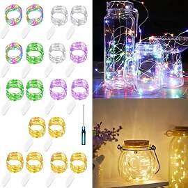 Hopelit 18 Stück 2 Meter 20 LEDs Lichterkette