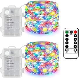 Hopelit 2 x5m 50er Micro LED Lichterkette
