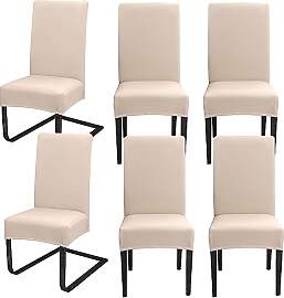 Hopelit Stuhlhussen 6er Set, Stuhlhussen