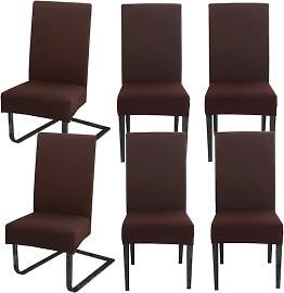 Hopelit Stuhlhussen 6er Set, Stuhlhussen