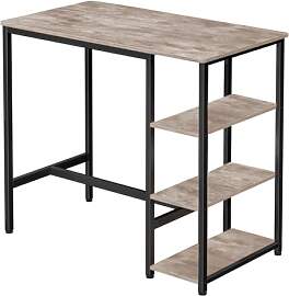 Hoppa! - Bartisch aus Metall - Braun