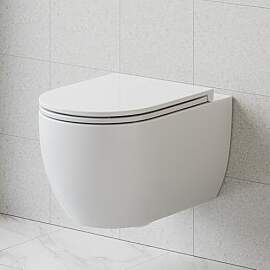 HOROW Wand WC Spülrandlos, Hänge WC Keramik,