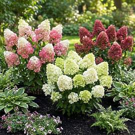 Hortensien Winterhart Paniculata Collection (3