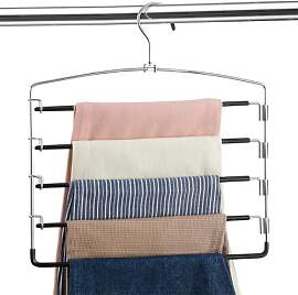 Hosenbügel, rutschfest, 3 Stück, platzsparende