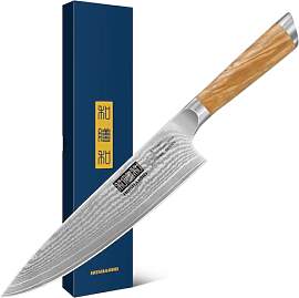 HOSHANHO Damastmesser Küchenmesser 20cm, 67