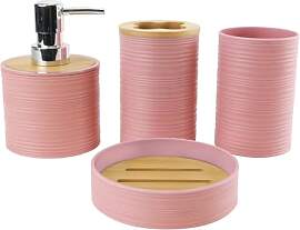 Hosoncovy 4-teiliges Badezimmer-Behälter-Set,