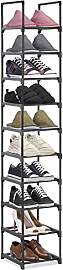 Hossejoy Schuhregal mit 10 Ablagen, Metall