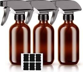 HOTUT Sprühflasche Glas, 3 Stück 240ml Glas