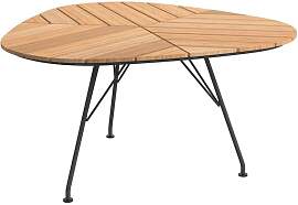 HOUE Leaf Gartentisch 146x146cm Stahl/Bambus