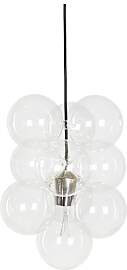 House Doctor Pendelleuchte Glas transparent, E27,