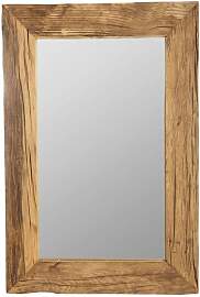 House Doctor Spiegel aus recyceltem Holz beige,