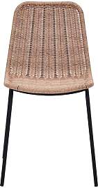 House Doctor Stuhl aus Naturfasern beige, Sitz aus 