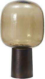 House Doctor Tischlampe Aluminium Messing braun,