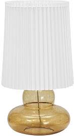 House Doctor Tischlampe aus bernsteinfarbenem
