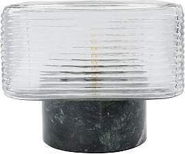 House Doctor Tischlampe aus grünem Marmor und