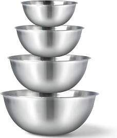 HOUSLUX Rührschüssel Salatschüssel 4-teilig