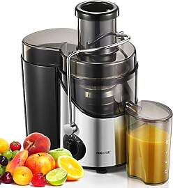 HOUSNAT Entsafter Gemüse und Obst, Max 800W