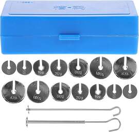 Housoutil 1 Satz Metall Slot Code Hängegewichte,