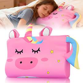 HOVCEH Schlummerkids Kissen, Kinderkopfkissen, 45