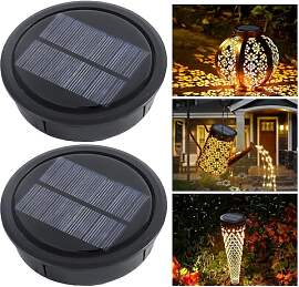 HOVCEH Solarleuchten Ersatzteile, 2 Stück 10.5cm