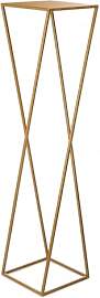 HowHomely Blumenständer Metall Golden 100 cm Hoch 