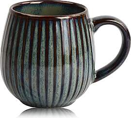 Hoxfly Keramik Kaffeetasse, 480ml Kaffeegläser