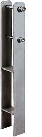 H-Pfostenanker WEKA, silber (silberfarben), Stahl, 