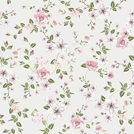 HPNIUB Rosa Blumentapete Selbstklebend, Vintage