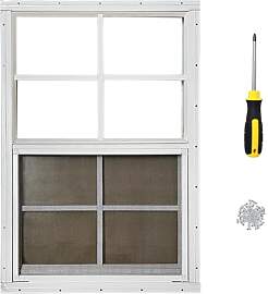 Hryan 30,5 x 45,7 cm Schuppenfenster für