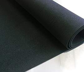 HSF EPDM Zellkautschuk 1000mm x 1000mm x 5mm -
