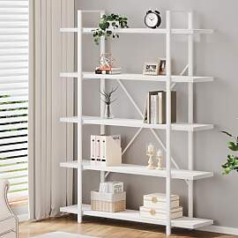 HSH Bücherregal mit 5 Ebenen modernes großes