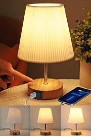 HSLighting Nachttischlampe Touch Dimmbar Lampe