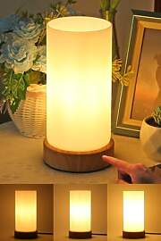 HSLighting Nachttischlampe, Touch Dimmbar