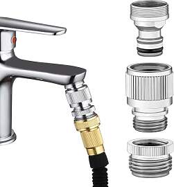 Hsmhose Schnellverbinder für Waschbeckenarmatur,