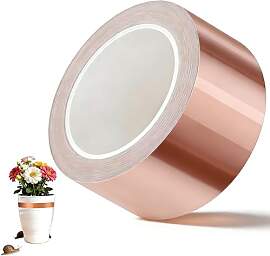 HuaCommerce Kupferband Gegen Schnecken 50mm x 20m