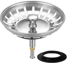 HUAERSICO Abflusssieb küchenspüle Ø 79-80 mm -
