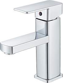 HUAHOMDY Wasserhahn Bad Badarmatur Chrom für