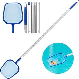 Huanmin Pool Kescher 120cm Lang Teichkescher mit