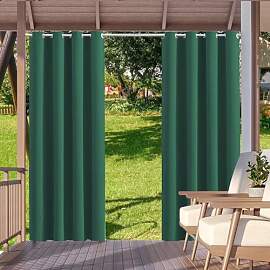 HUAXIQUE Outdoor Vorhang Wasserdicht Wetterfest