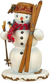 Hubrig - Räuchermann Schneemann ca. 20 cm